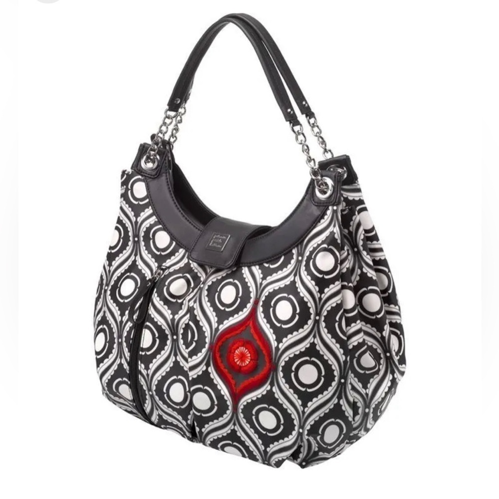 Petunia Pickle Bottom Hideaway Hobo glazed Evening in Islington diaper bag tote